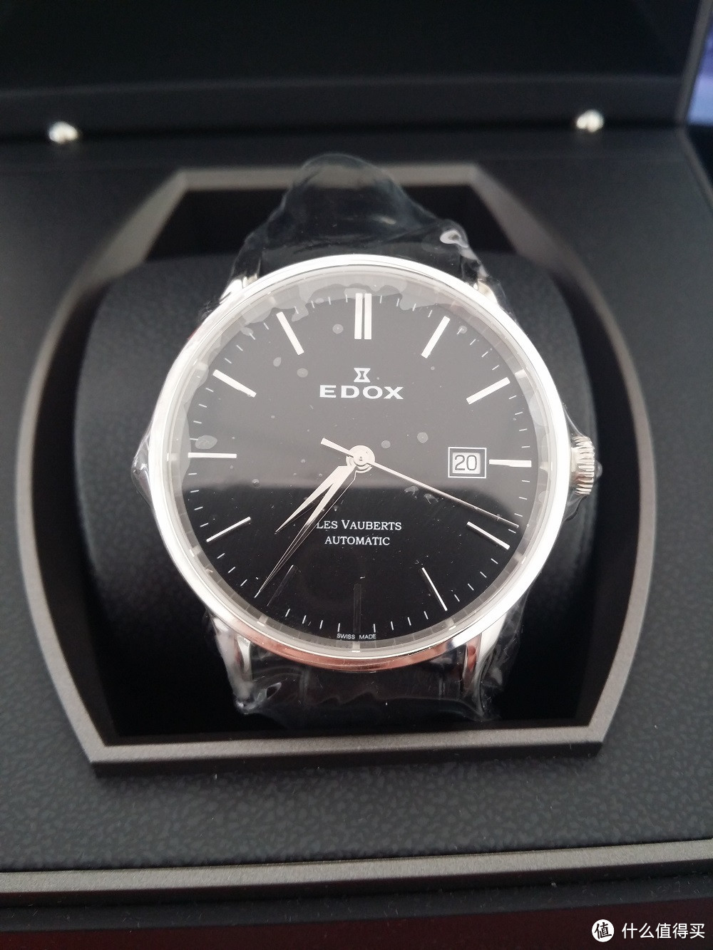 EDOX 依度 Les Vauberts系列 80081-3-NIN 男款机械腕表