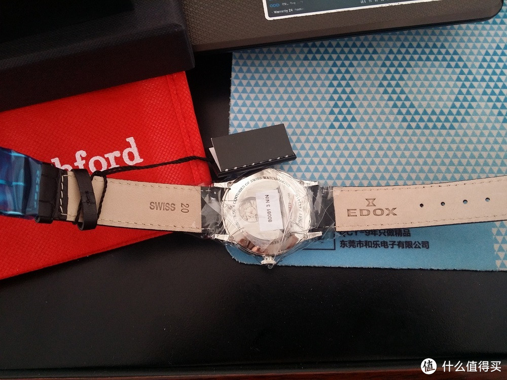 EDOX 依度 Les Vauberts系列 80081-3-NIN 男款机械腕表