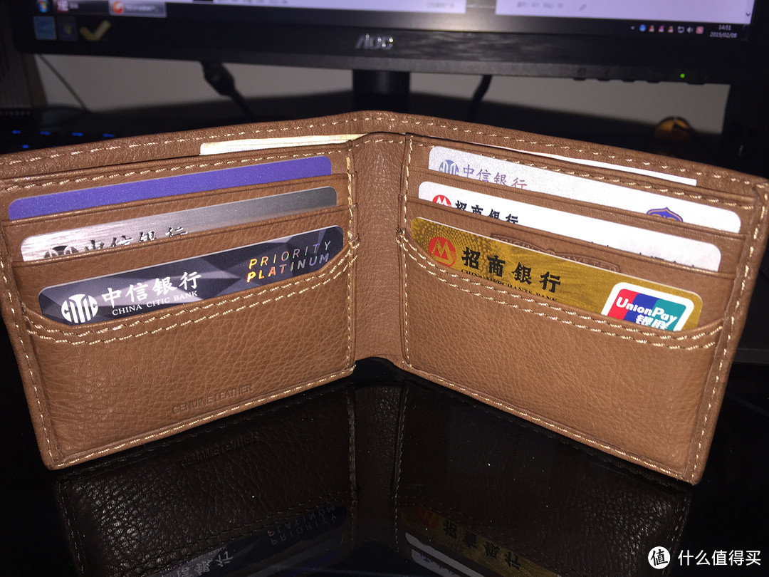 Levi's 李维斯 Extra Capacity Slimfold 钱包