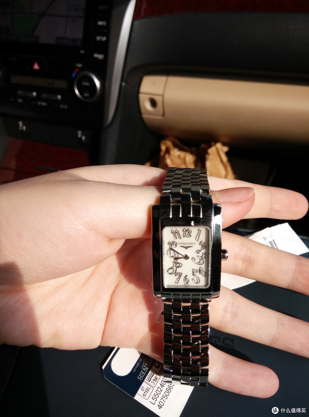 舅妈网(JOMASHOP)入手Longines 浪琴 Dolce Vita Blue Mother of Pearl 女款腕表 L55024076
