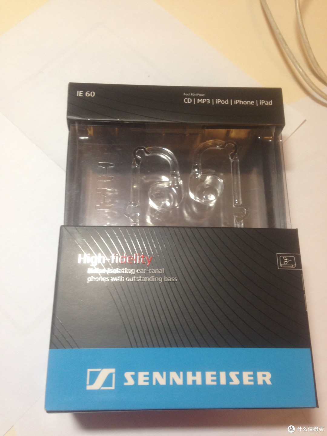 woot购入 SENNHEISER 森海塞尔 IE60 耳机伪开箱+简单评测