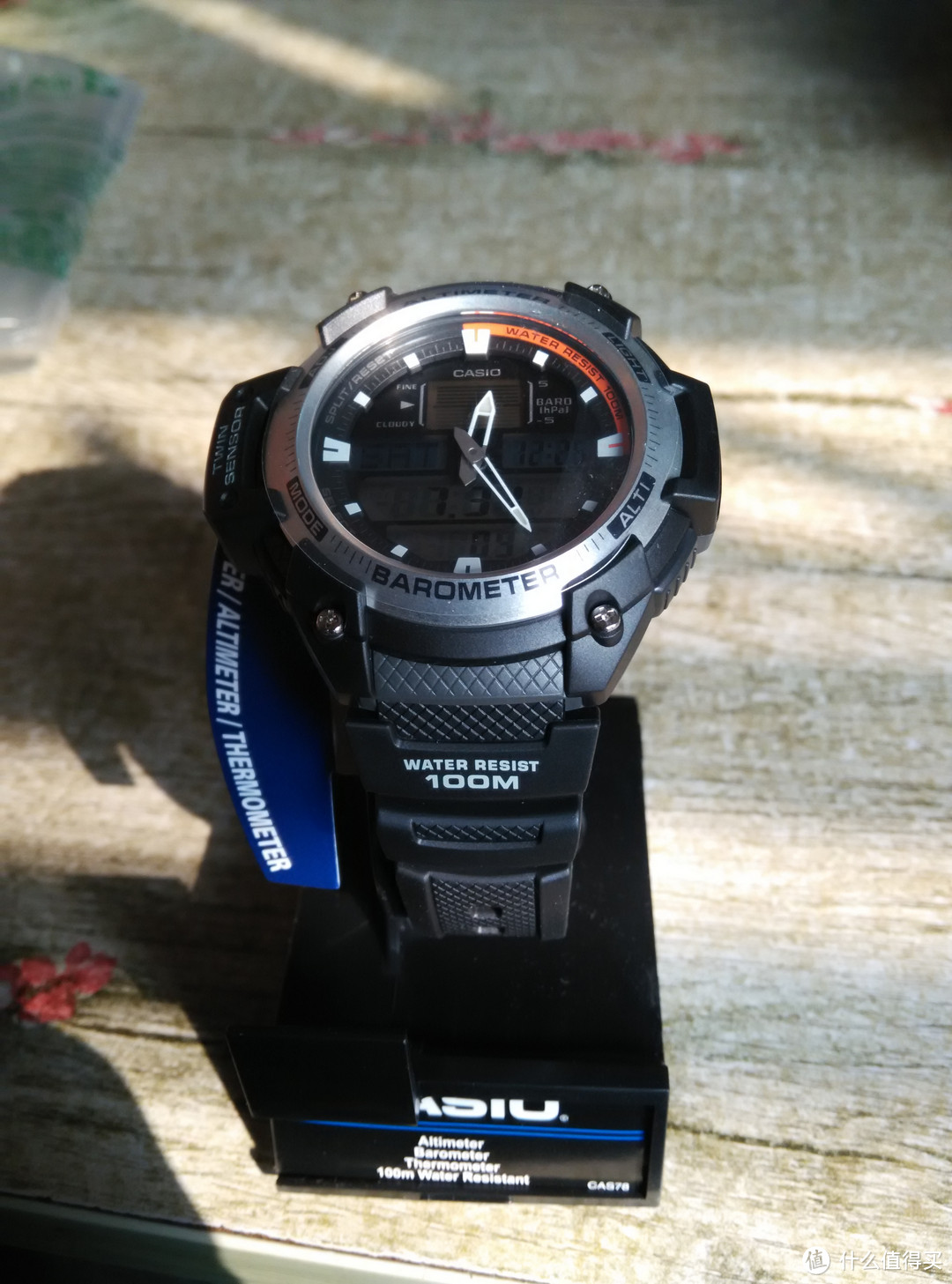 Casio 卡西欧 SGW400H-1BV 男款运动腕表