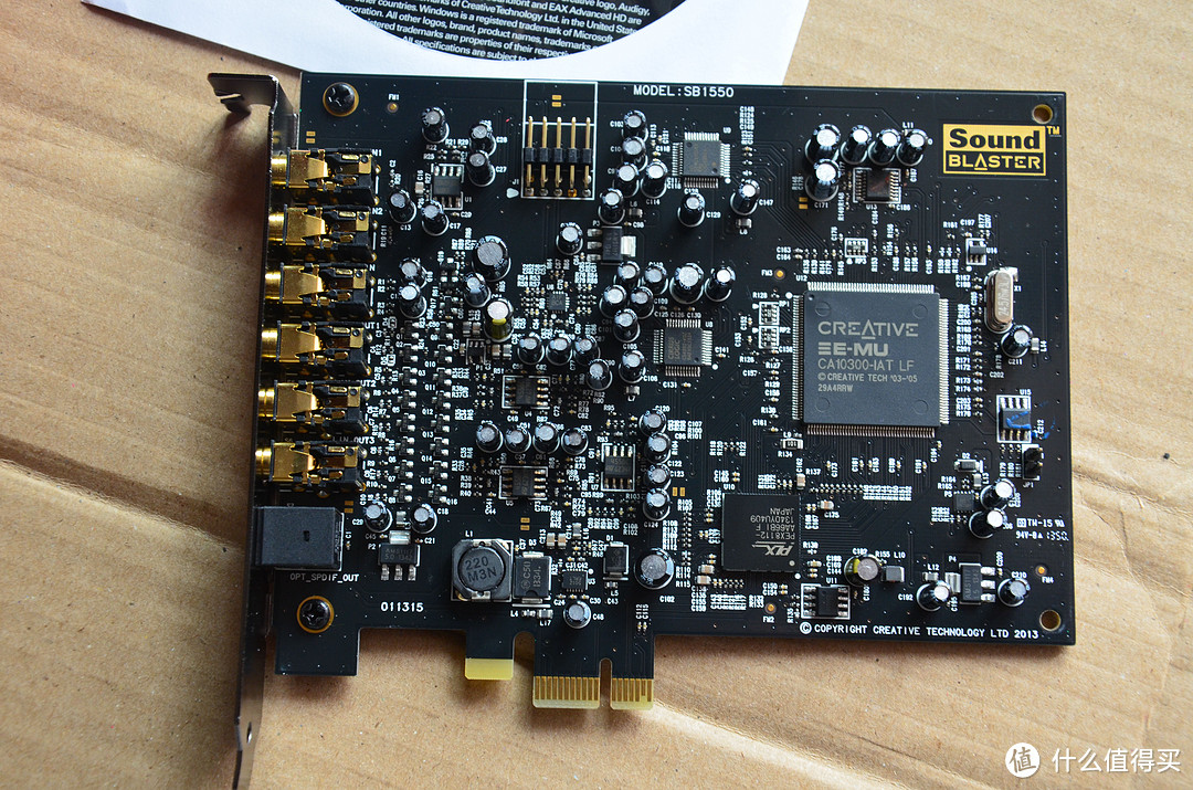 美亚入手Creative 创新 Sound Blaster Audigy PCIe RX 7.1 声卡