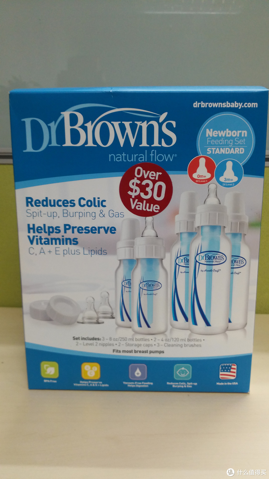 Dr. Brown's BPA Free 布朗博士 新生儿奶瓶套装