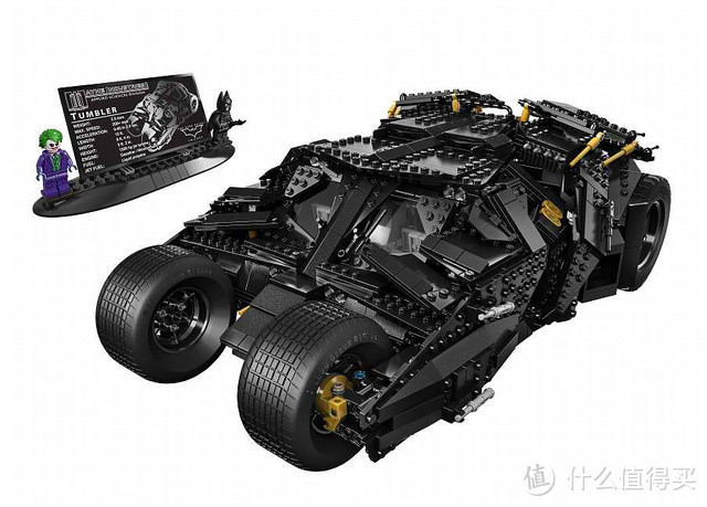 一不小心落坑里：LEGO 乐高 76023 Tumbler 蝙蝠车电影版开箱