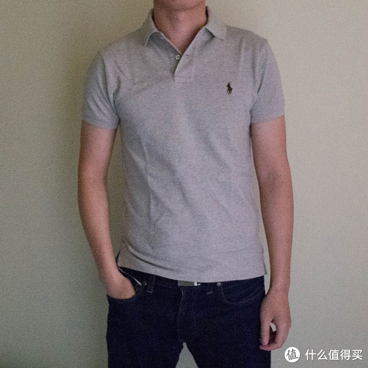 上身Polo Ralph Lauren 经典polo衫 slim fit款