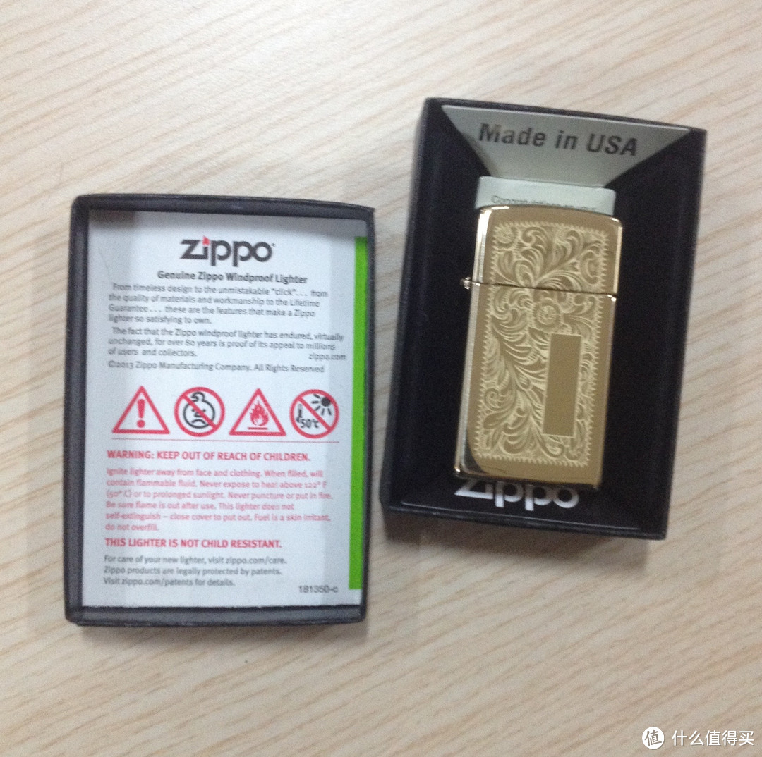 海淘小试牛刀：Zippo 芝宝 威尼斯人1652