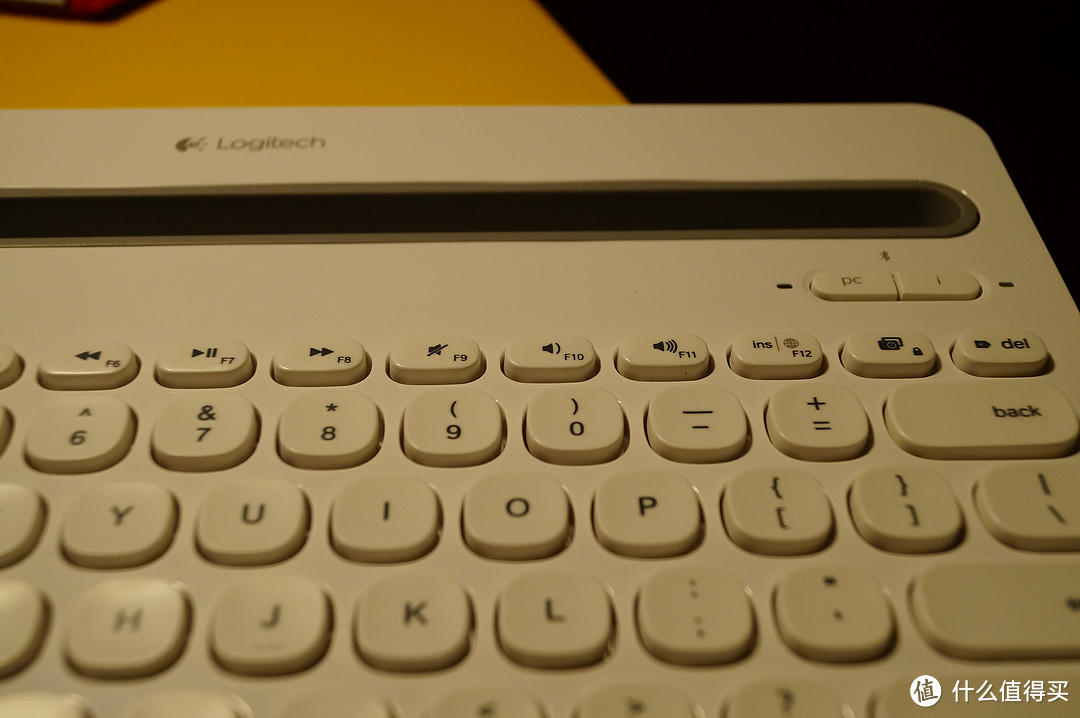 国行良心：Logitech 罗技 蓝牙键盘 K480 白色