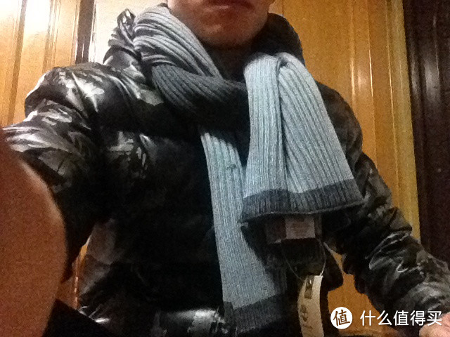 Timberland 天木兰 HOMMES 男鞋 5054A &Color Block Ribbed Scarf 围巾