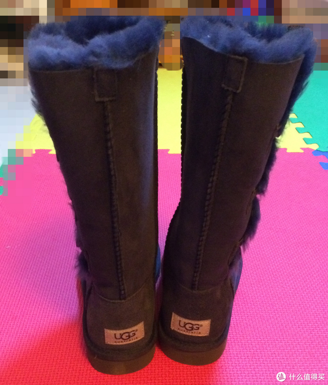 6PM抢的UGG Bailey Button Triplet 女靴