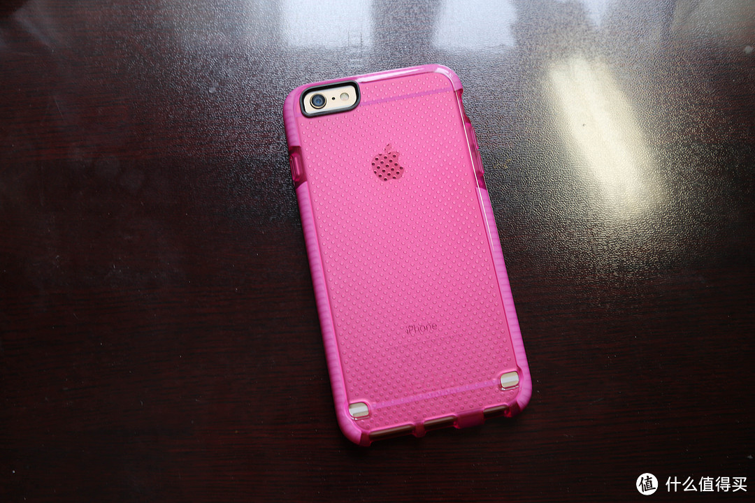 Apple官网购入 iPhone6 Plus 粉色 Tech21 Shell 手机壳