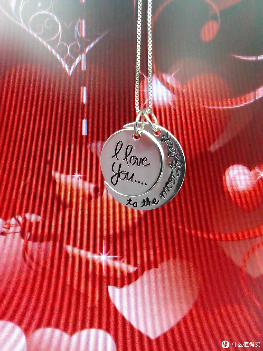 【2015情人节特辑】爱就是陪伴相随：美亚直邮Sterling Silver "I Love You To The Moon and Back"项链