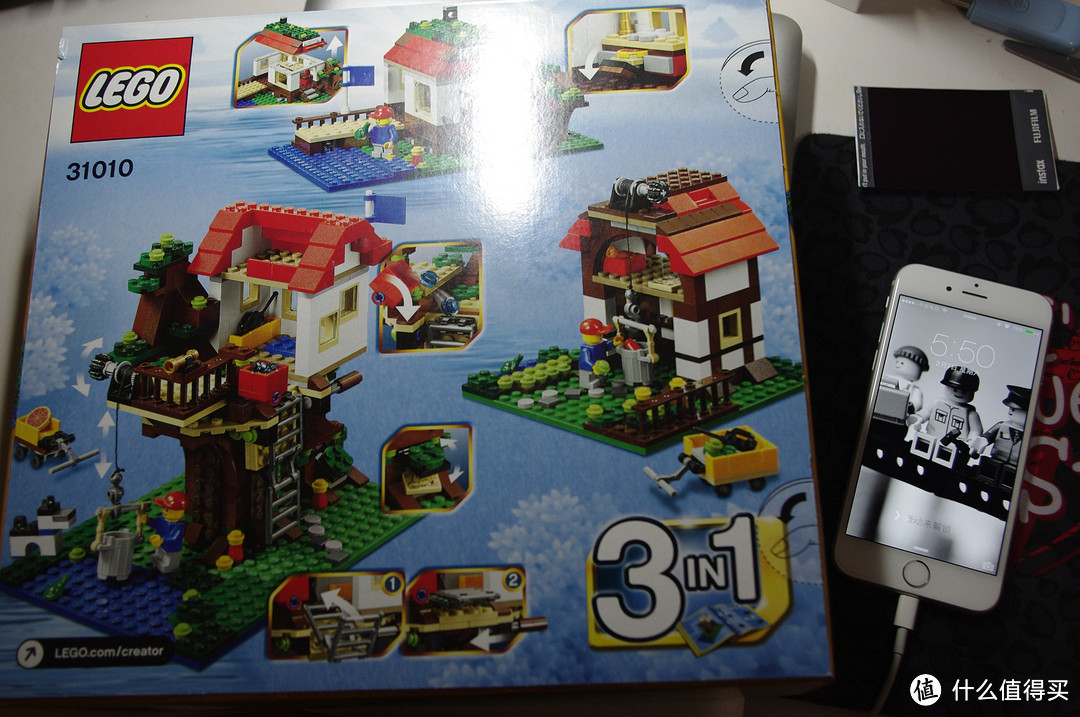 妹子送的生日礼物LEGO 乐高 CREATOR 系列树屋 31010