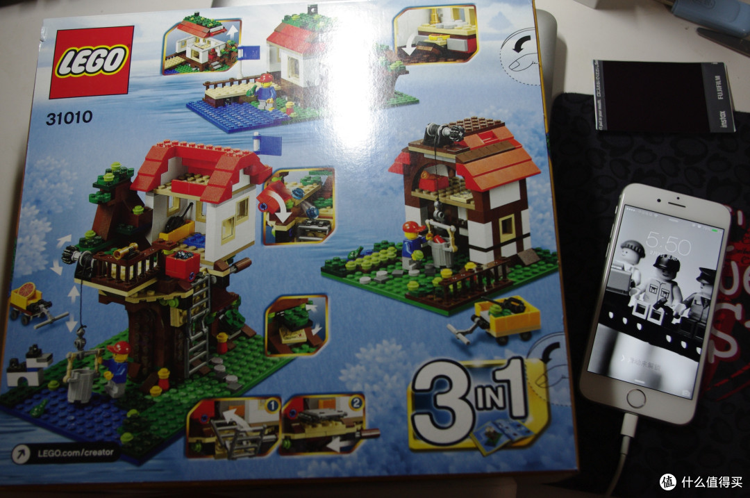 妹子送的生日礼物LEGO 乐高 CREATOR 系列树屋 31010