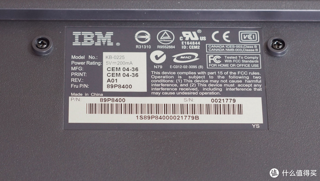 怀旧？ 品牌信仰！IBM 服务器键盘 KB-0225