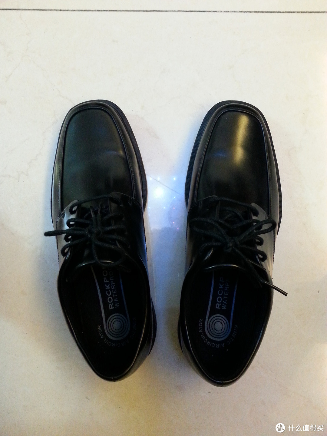 为了配一双鞋垫而海淘的Rockport 乐步 Waterproof Evander Oxford 男鞋