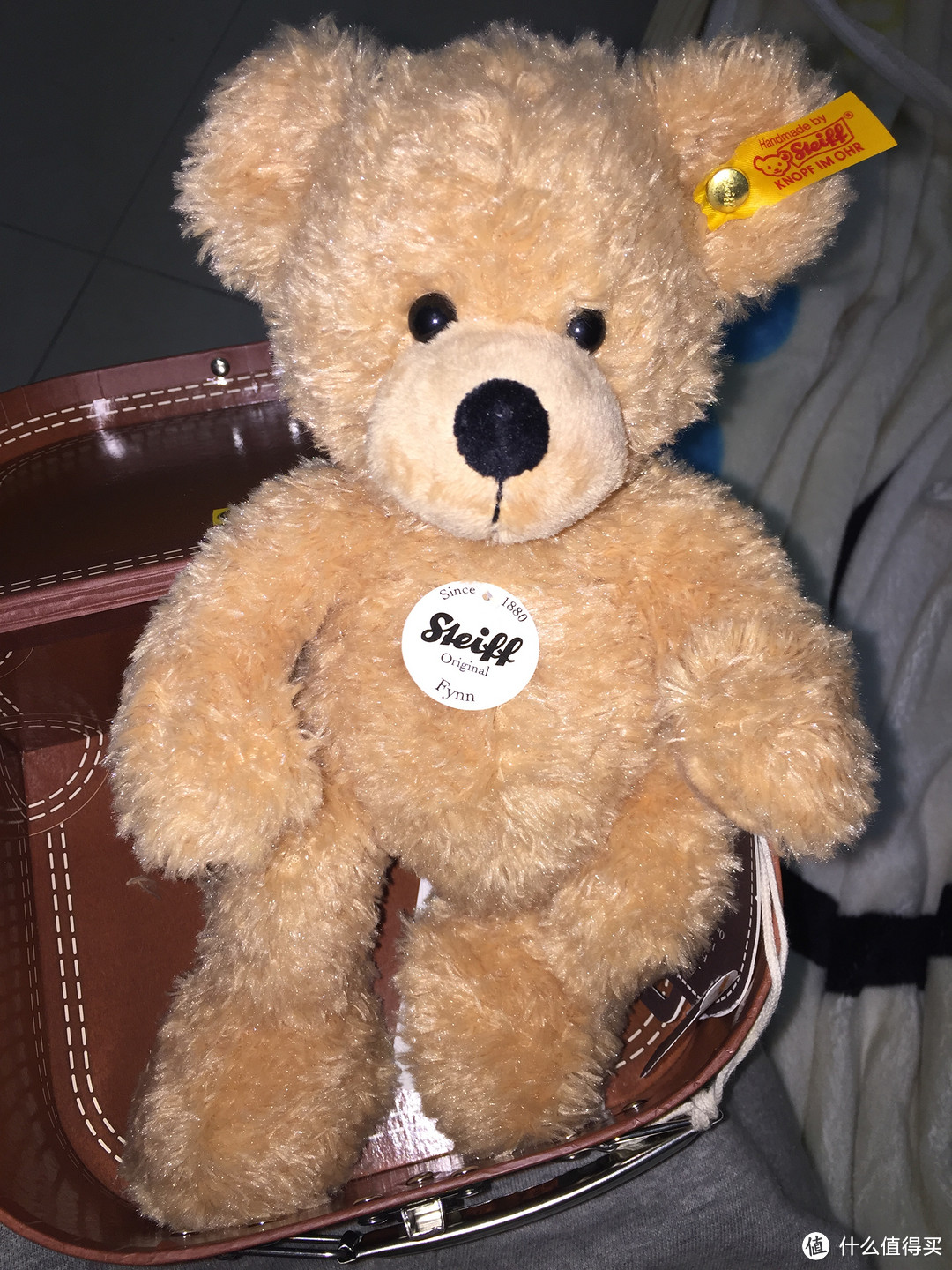 小试美亚直邮：Steiff Fynn In Suitcase 泰迪熊