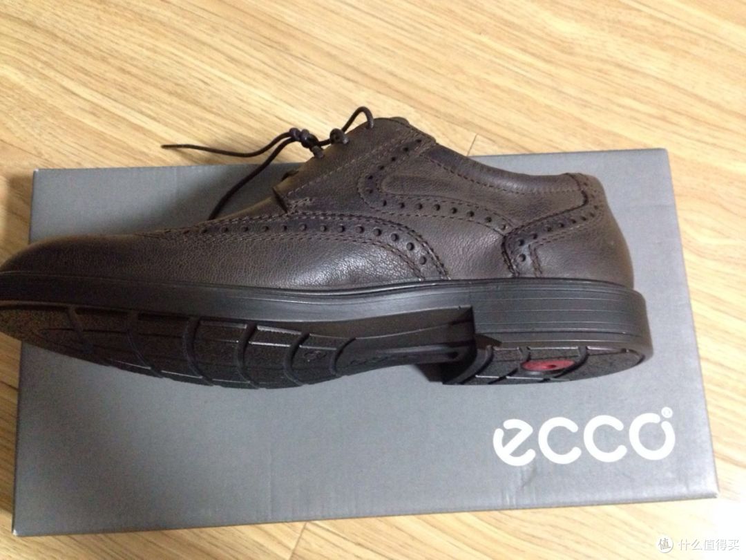 ecco 爱步 Atlanta Wing Tip Oxford 男款正装系带皮鞋