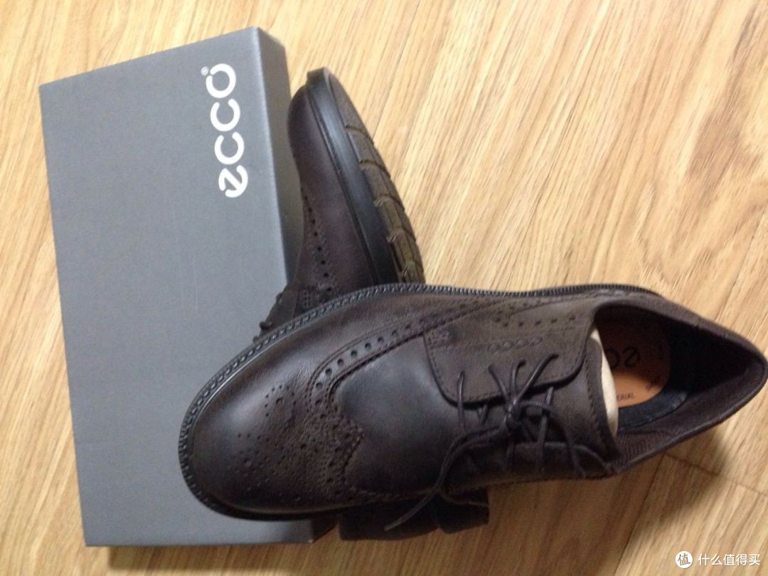 ecco 爱步 Atlanta Wing Tip Oxford 男款正装系带皮鞋