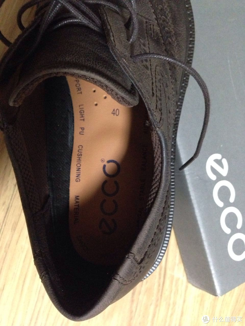 ecco 爱步 Atlanta Wing Tip Oxford 男款正装系带皮鞋