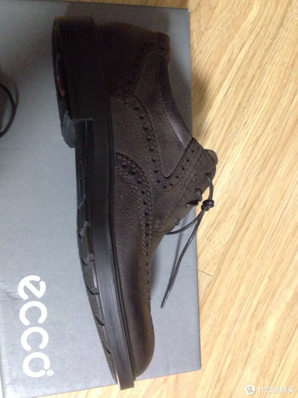 ecco 爱步 Atlanta Wing Tip Oxford 男款正装系带皮鞋