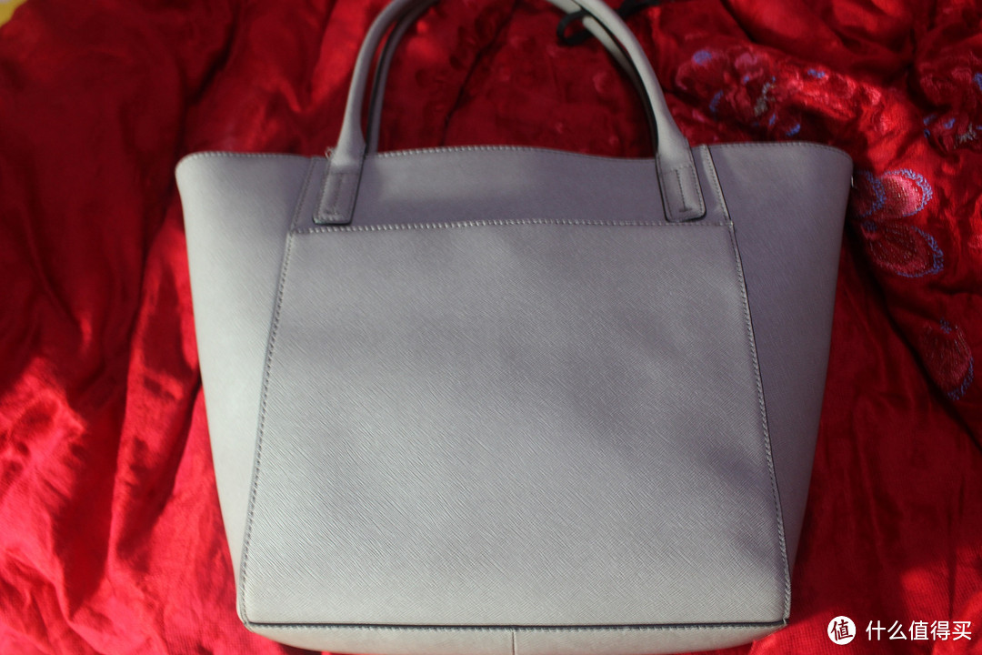 女王大人的海淘收获：Calvin Klein Colorblock Saffiano Leather Tote 手提包