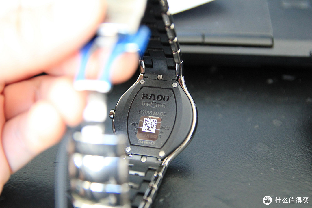 Rado 雷达 True 真系列 R27653052 男款陶瓷腕表（钛金属表扣）