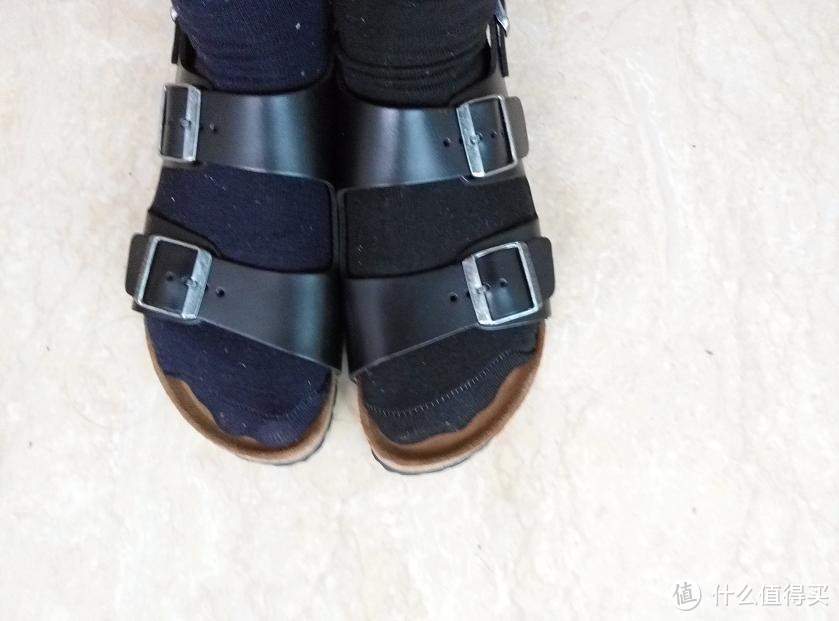 为夏天做准备：Birkenstock 勃肯 Milano SFB Flat 男士凉鞋