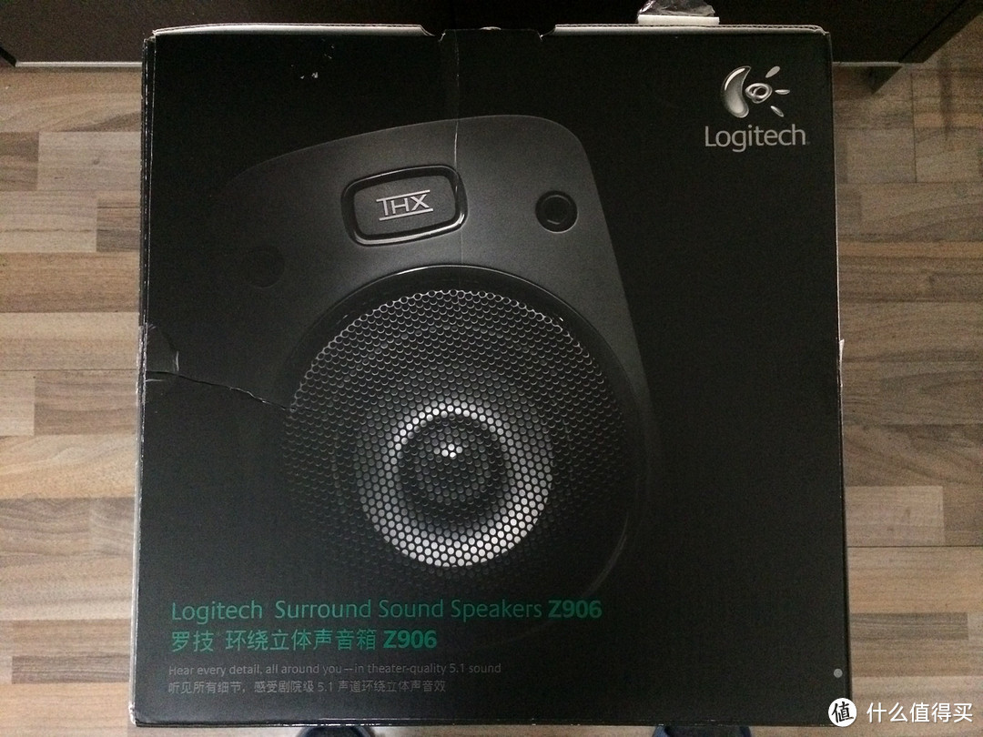 迟到的Logitech 罗技 Z906 5.1环绕立体声音箱 — 点灯的心路历程