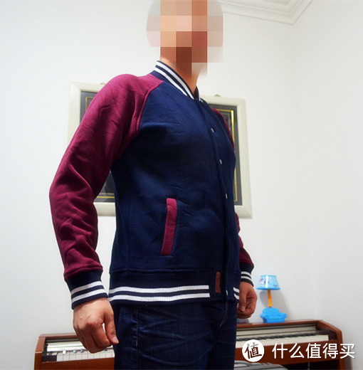 梦回校园：Fresh Brand Fleece Varsity Jacket美式棒球服