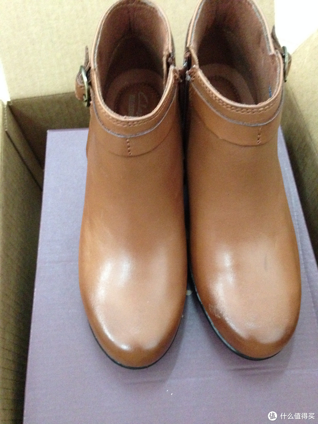 我的第二双Clarks 其乐 女靴—尺码完美，瑕疵依然：Malia Hawthorn Boot