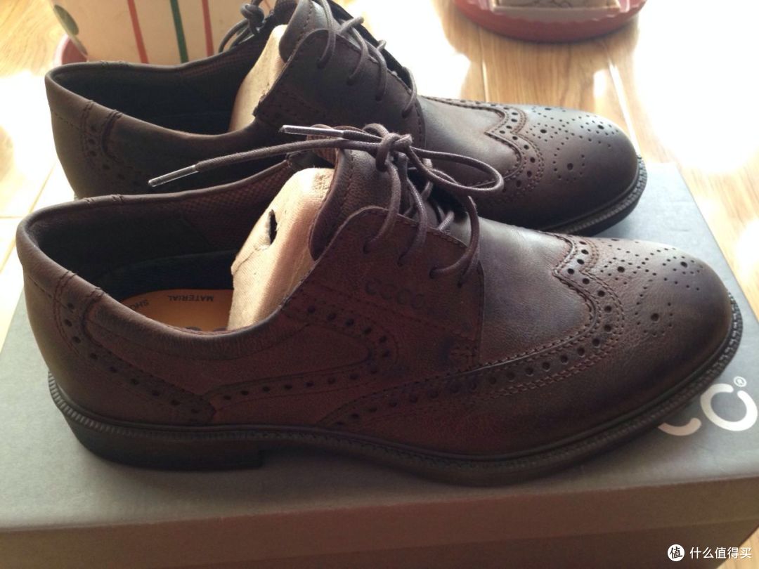 ecco 爱步 Atlanta Wing Tip Oxford 男款正装系带皮鞋