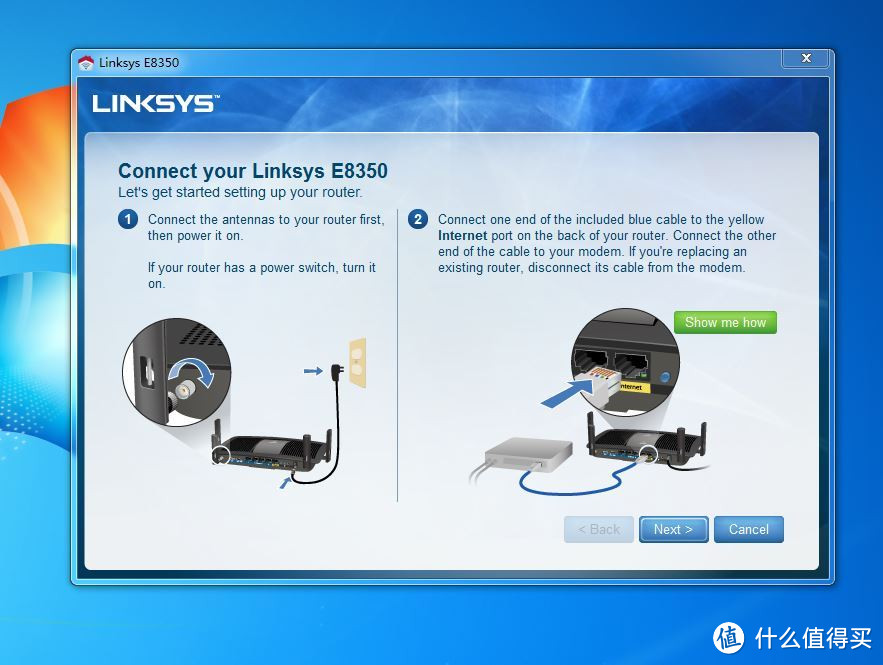 LINKSYS E8350 AC2400无线路由器