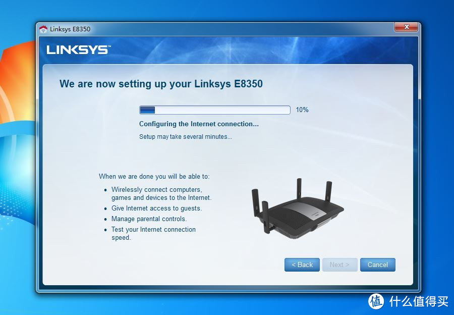 LINKSYS E8350 AC2400无线路由器