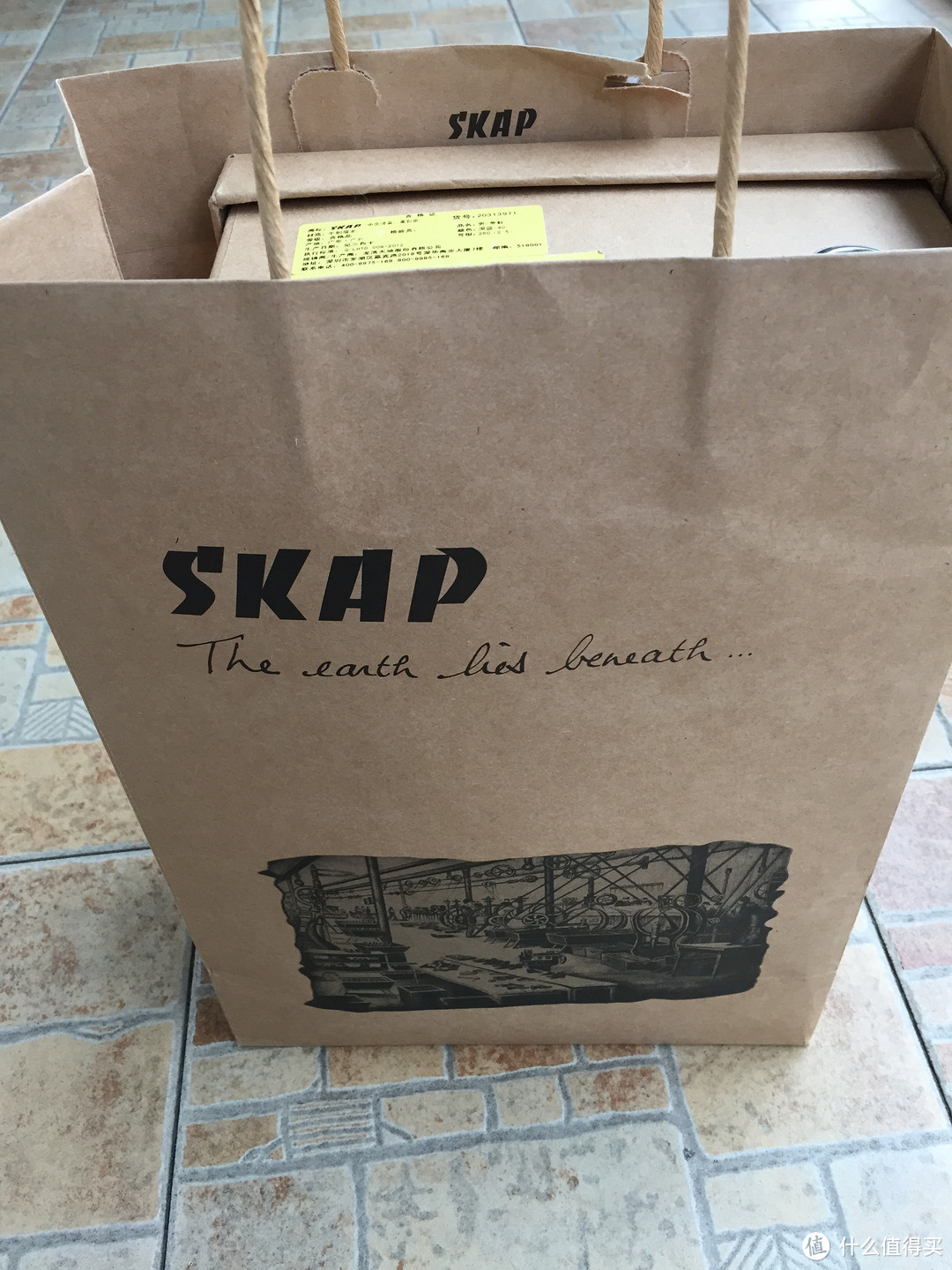 一次成功的转型购物：SKAP 圣伽步磨砂牛皮男鞋 20313971