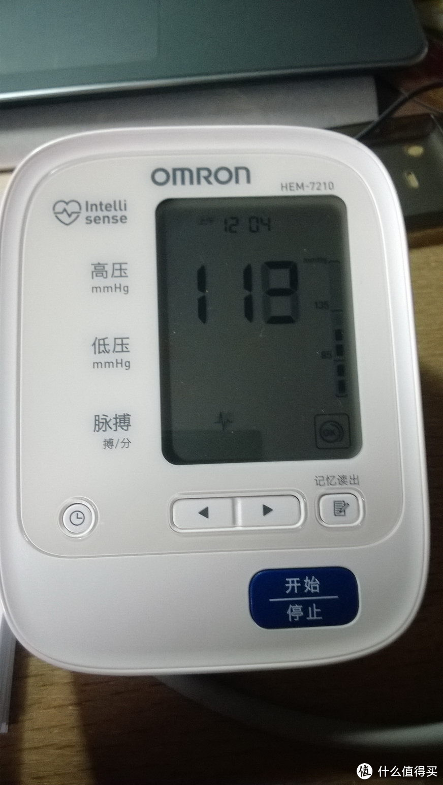 【2015春节话题】给爸妈的春节礼物：OMRON 欧姆龙 HEM-7210 电子血压计