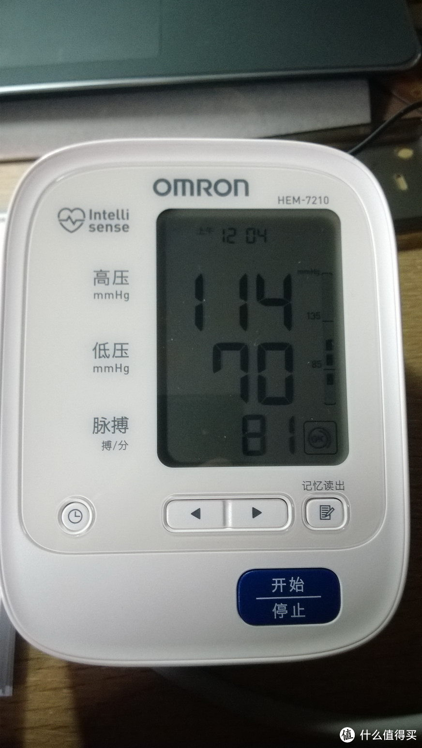 【2015春节话题】给爸妈的春节礼物：OMRON 欧姆龙 HEM-7210 电子血压计