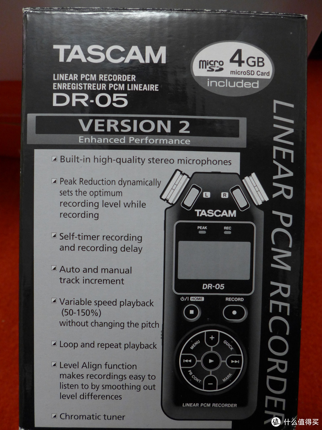 Tascam 达斯冠 DR-05 录音笔，附录音小样