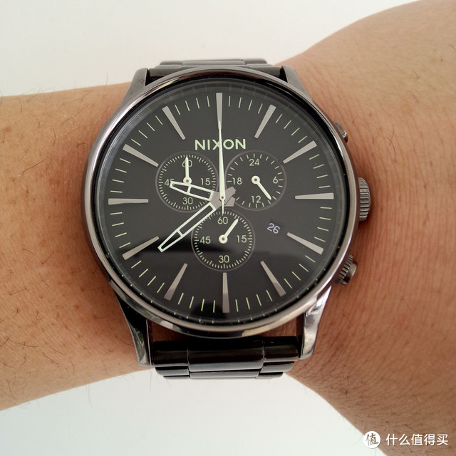 Nixon Sentry Chrono Watch 时尚腕表