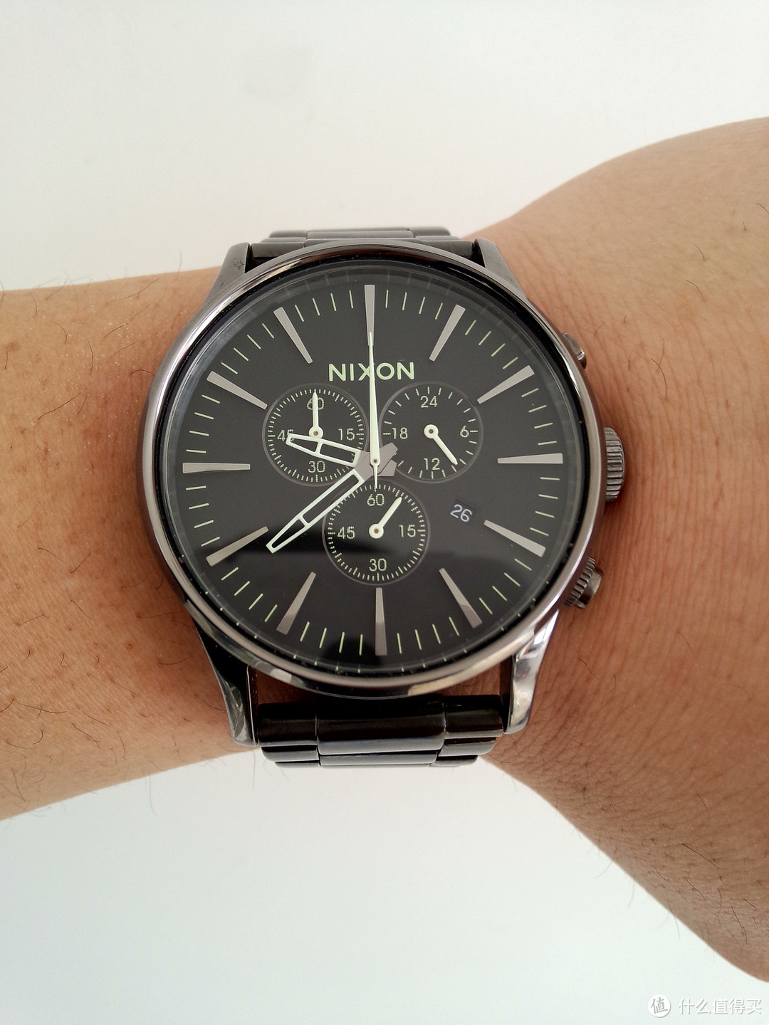 Nixon Sentry Chrono Watch 时尚腕表