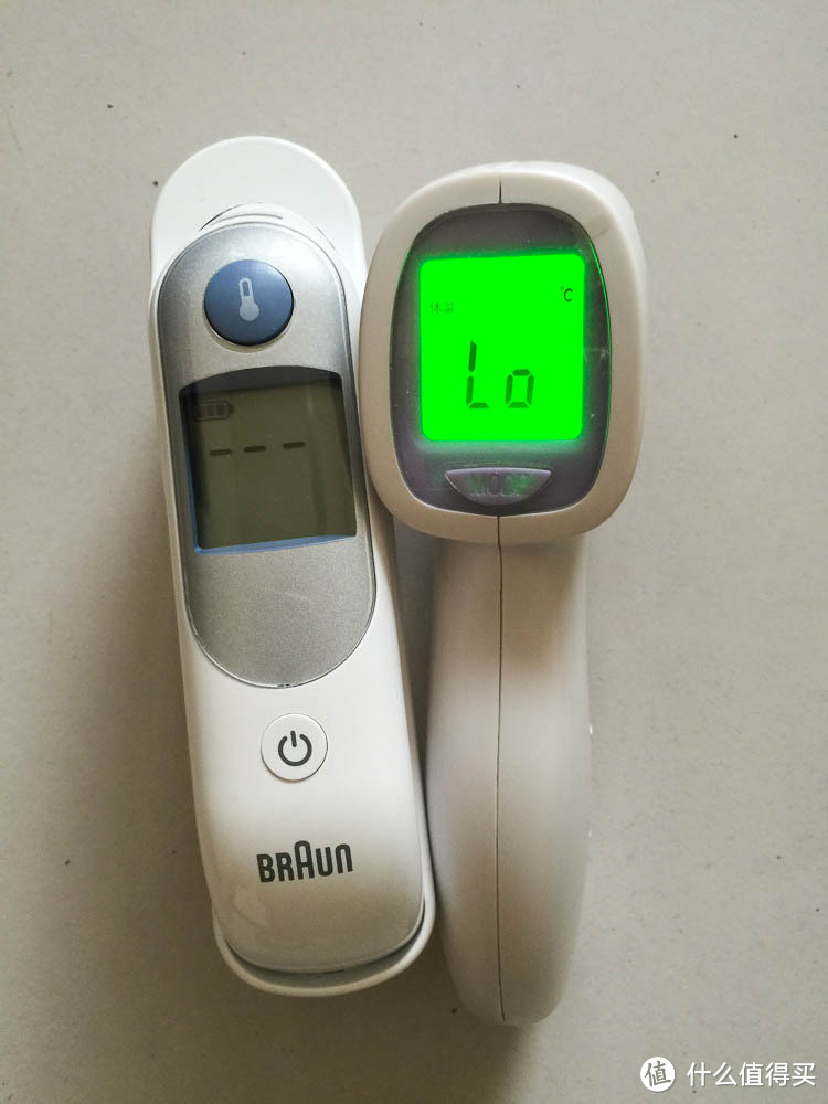 美亚直邮 BRAUN 博朗 IRT6500US 耳温枪，与台胜红外线额温枪HTD8808C的简单对比