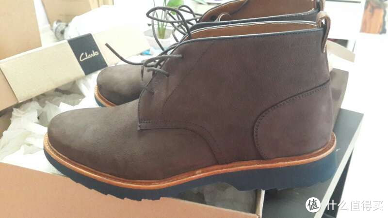 美亚直邮 Clarks 其乐 Fulham High Boot 男士真皮踝靴