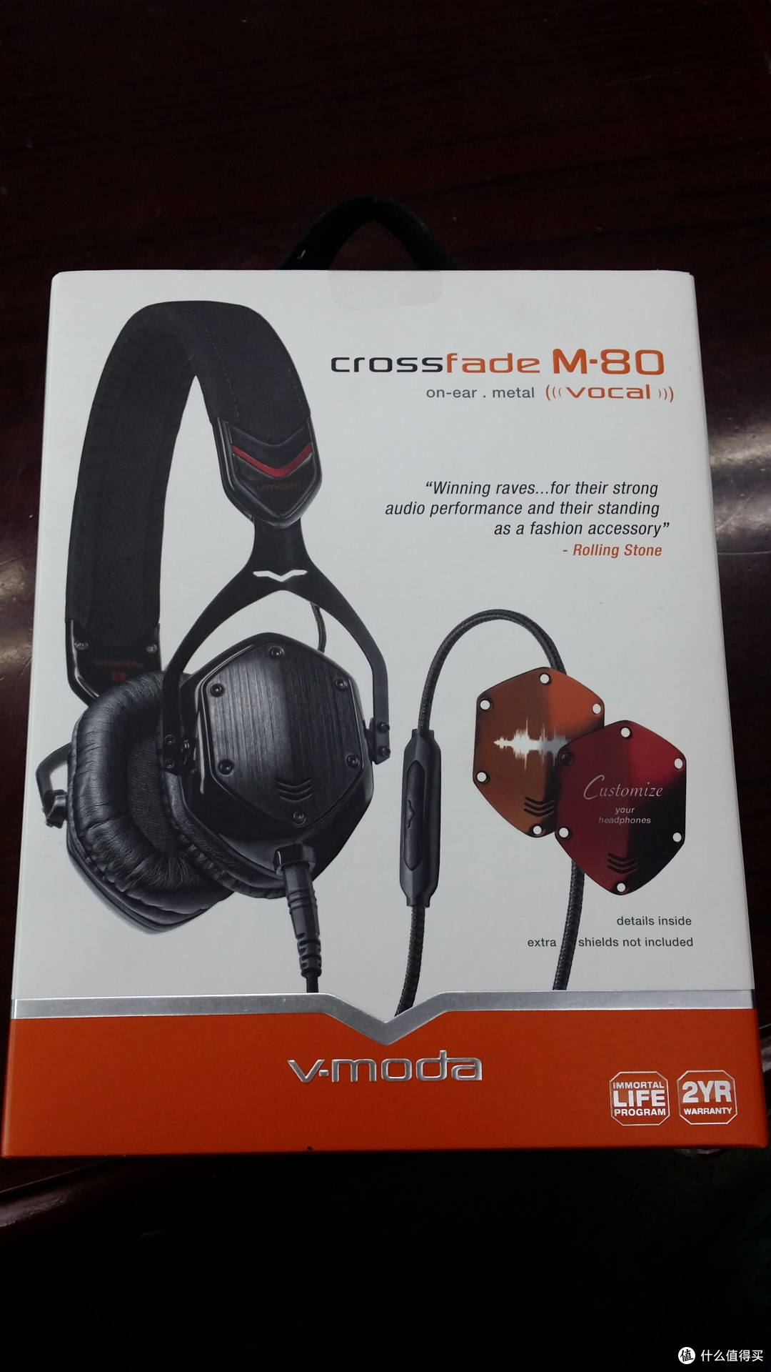 V-MODA Crossfade M-80 隔音头戴式耳机