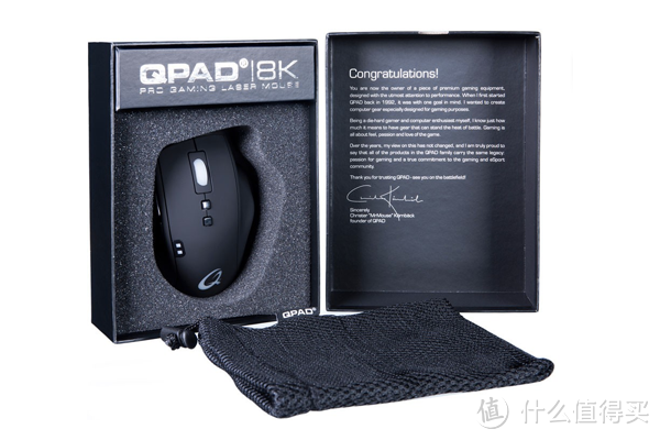 又一个旗舰鼠新选择：QPAD 酷倍达 发布 8K激光游戏鼠标