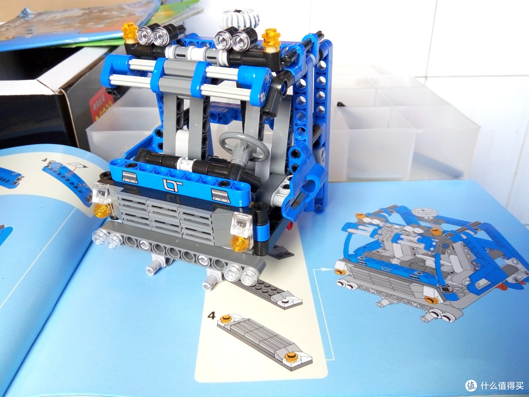 在通往LEGO的路上越走越远:3331 清障翻斗吊车