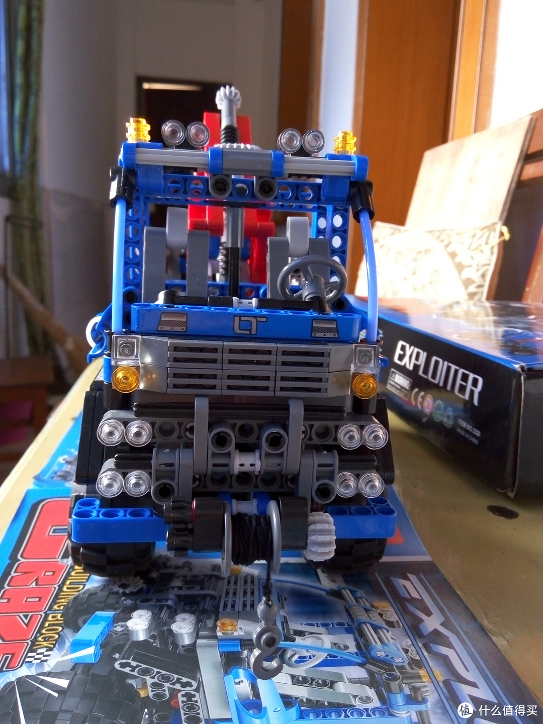 在通往LEGO的路上越走越远:3331 清障翻斗吊车