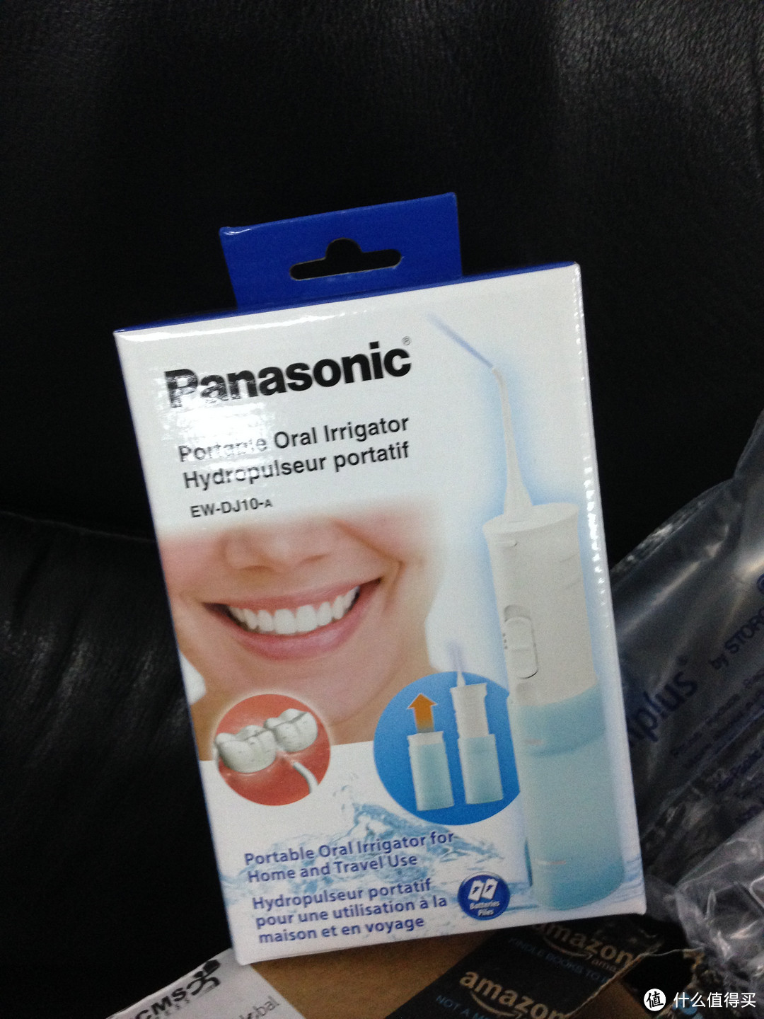 Panasonic 松下 EW-DJ10-A 便携式冲牙器 & PHILIPS 飞利浦 Sonicare HX3631/02 声波电动牙刷