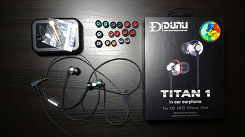 DUNU 达音科 TITAN-1（T1）耳塞式耳机