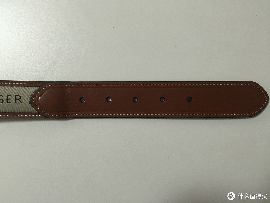 美亚直邮 Tommy Hilfiger Ribbon Inlay Belt 男士腰带