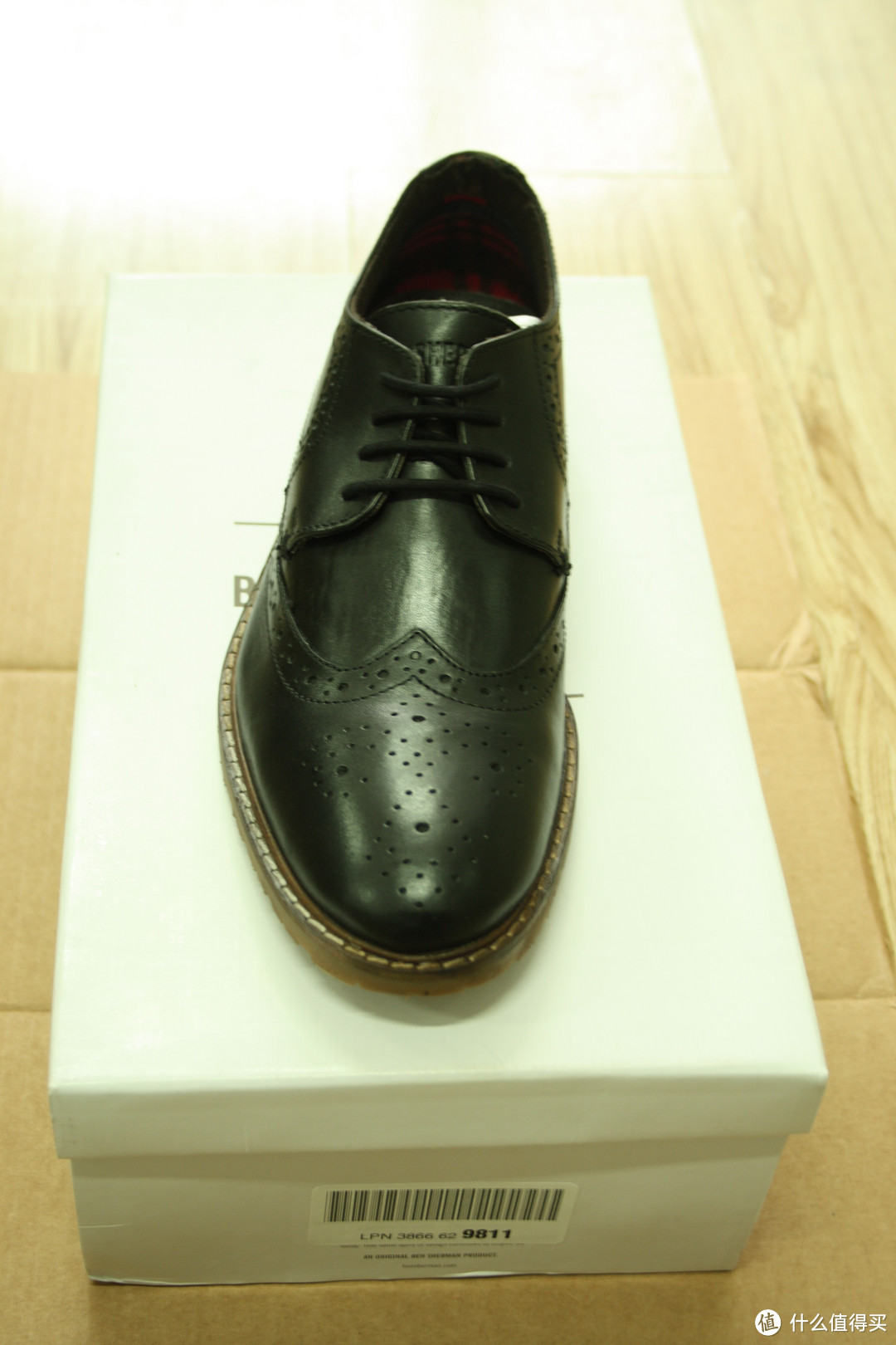 “挺”就一个字：Ben Sherman Bergen Brogue 男款布洛克皮鞋